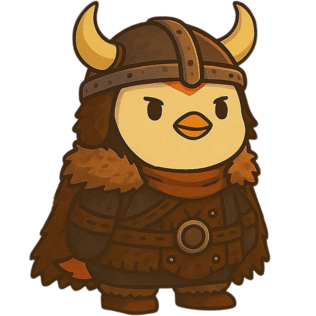 PENGUBONK Viking Character